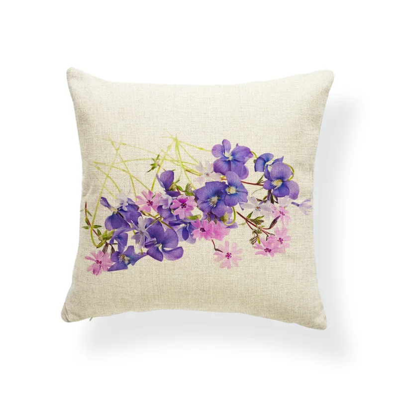 Красивые цветочные наволочки на подушку липа цветок лилии наволочка с