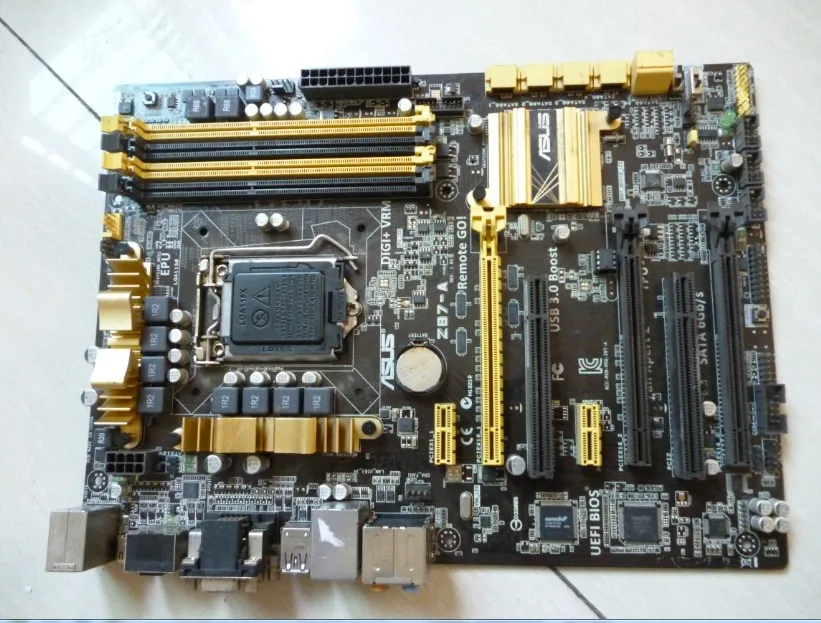 Б/у материнская плата Z87 Socket LGA 1150 i7 i5 i3 DDR3 32G SATA3 USB3.0 ATX для Asus|motherboard z87|z87 motherboardlga |