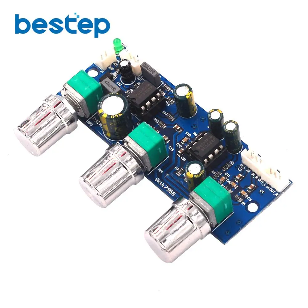 2 1 канальная плата предварительного усилителя фильтра нижних частот панель