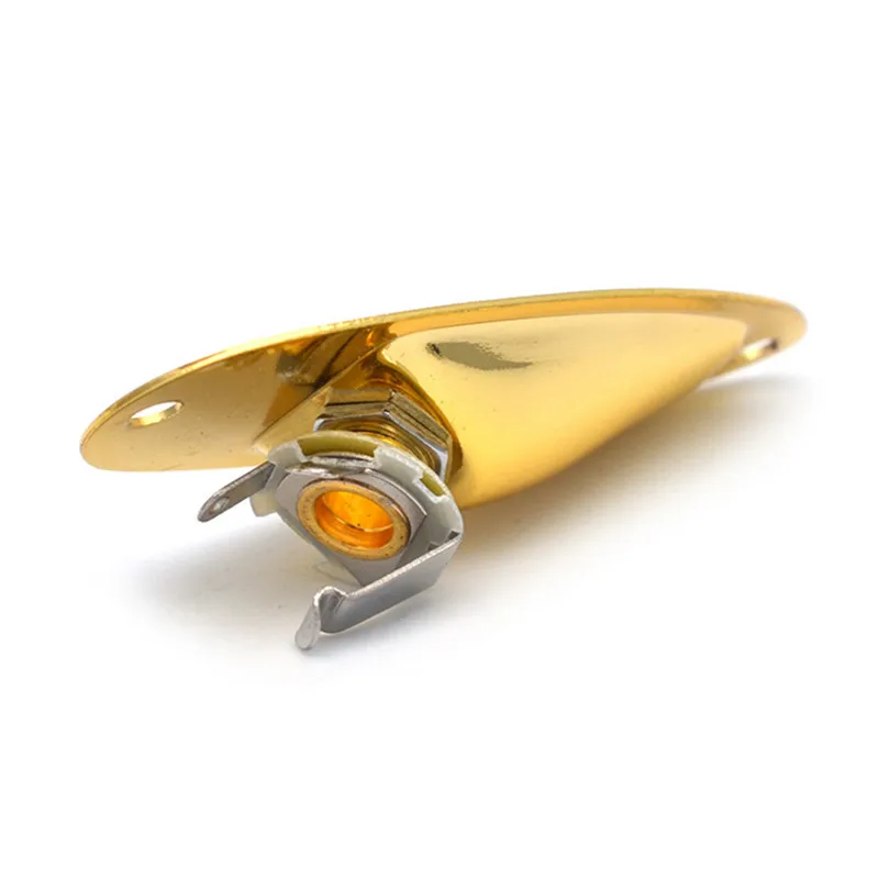 

Pickup Output Input Jack Plate Socket Professional Boat Style Guitar Guitar Parts Knobs Switches Guitar Replacement Parts
