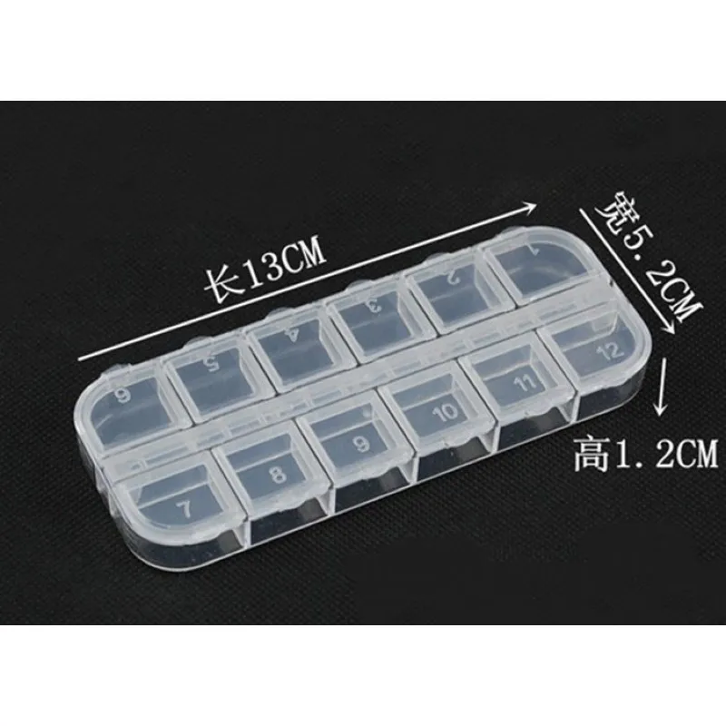 10 ячеек портативный ящик для хранения ювелирных инструментов электронные детали