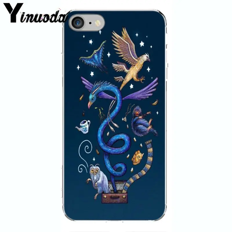 Yinuoda Фантастические звери Новинка чехол для телефона Fundas iPhone 8 7 6 6S Plus 5 5S SE XR X XS MAX