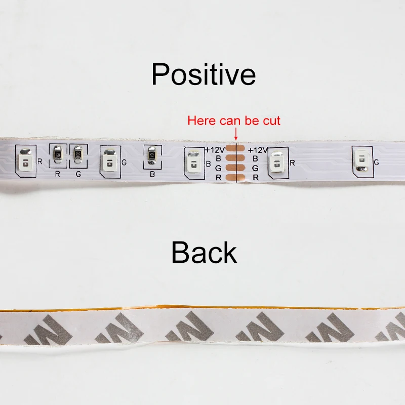 Блок питания 12 В диодный светодиод гирляндное освещение 2835 SMD RGB набор полос с 24