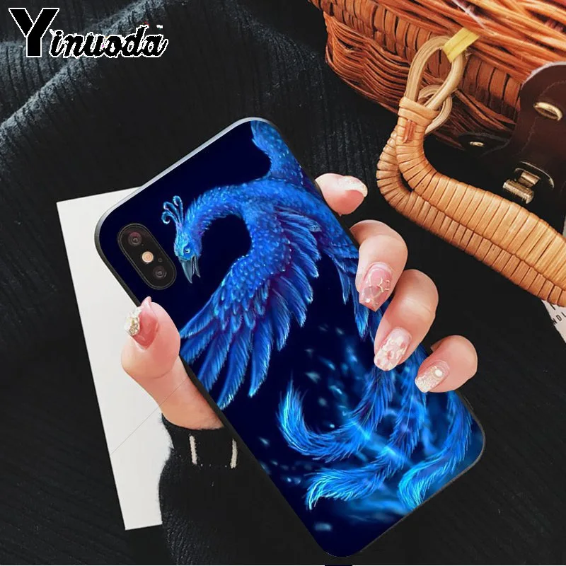 Yinuoda The Phoenix Luxury Unique Design Phone Cover for Apple iPhone 8 7 6 6S Plus X XS MAX 5 5S SE XR | Мобильные телефоны и