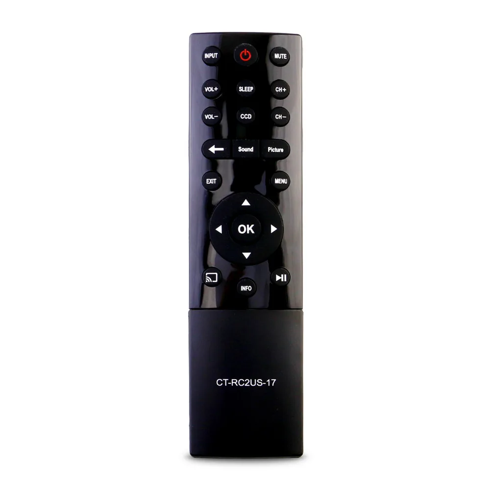 Новый светодиодный пульт дистанционного управления для TOSHIBA Smart 4K HDTV TV 43L621U 65L621U