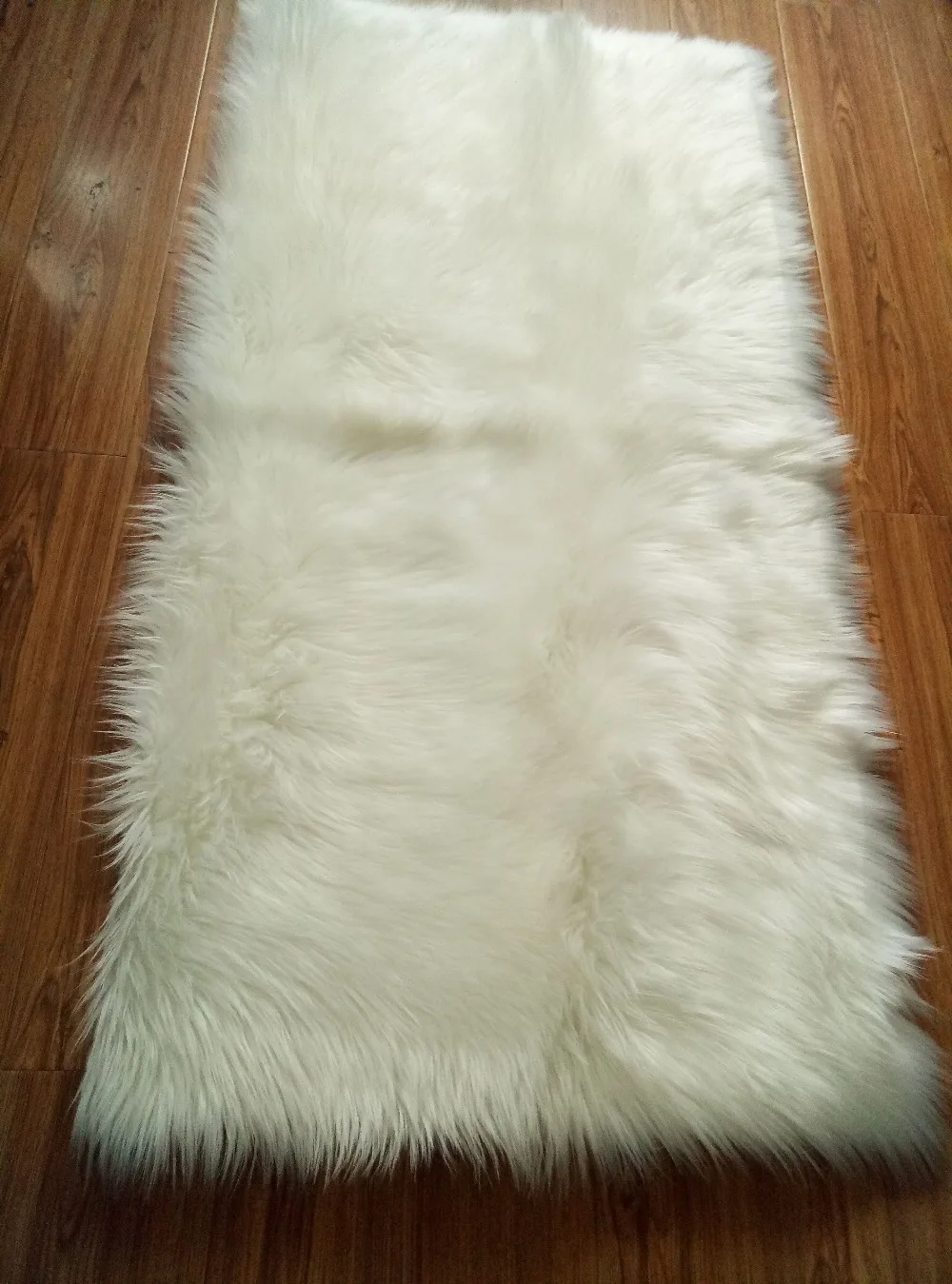 Противоскользящий новый искусственный ковер из овчины Шелковистый Ковер Из