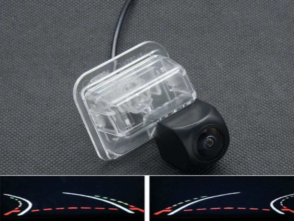 

1080P Fisheye Trajectory Tracks Car Rear view Camera For Mazda3 Mazda 6 CX-9 CX-7 CX-5 Besturn X80 B50 Car Reverse Camera