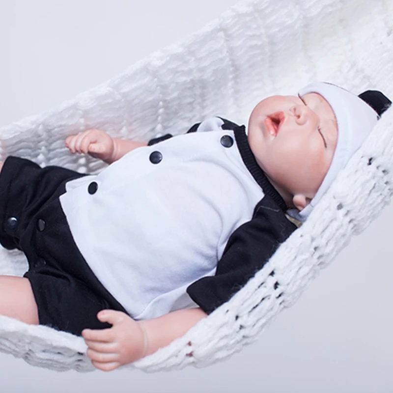 Be Sleeping 20 дюймов силиконовые куклы Reborn Baby реалистичные для новорожденных 50 см