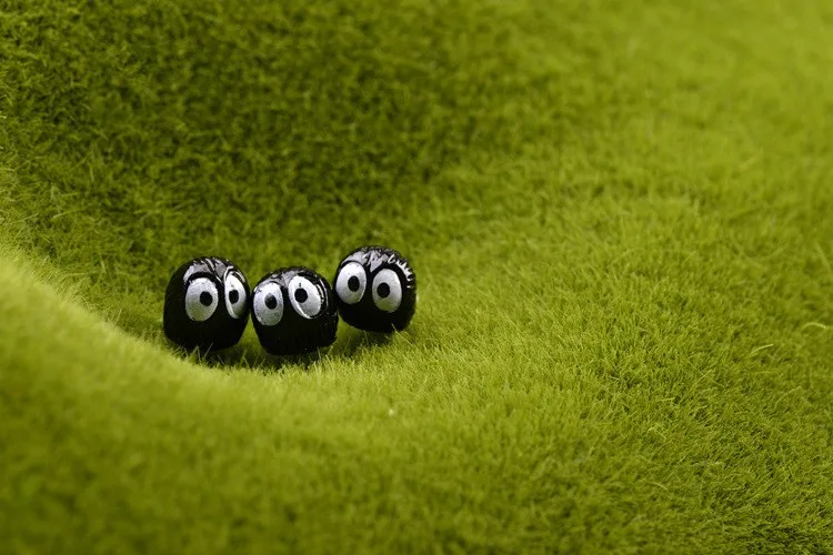 10 шт смолы ремесло мини шарик для удаления пыли эльфы фигурка totoro домашний декор миниатюрное украшение для сада в виде Феи аксессуары современный орнамент