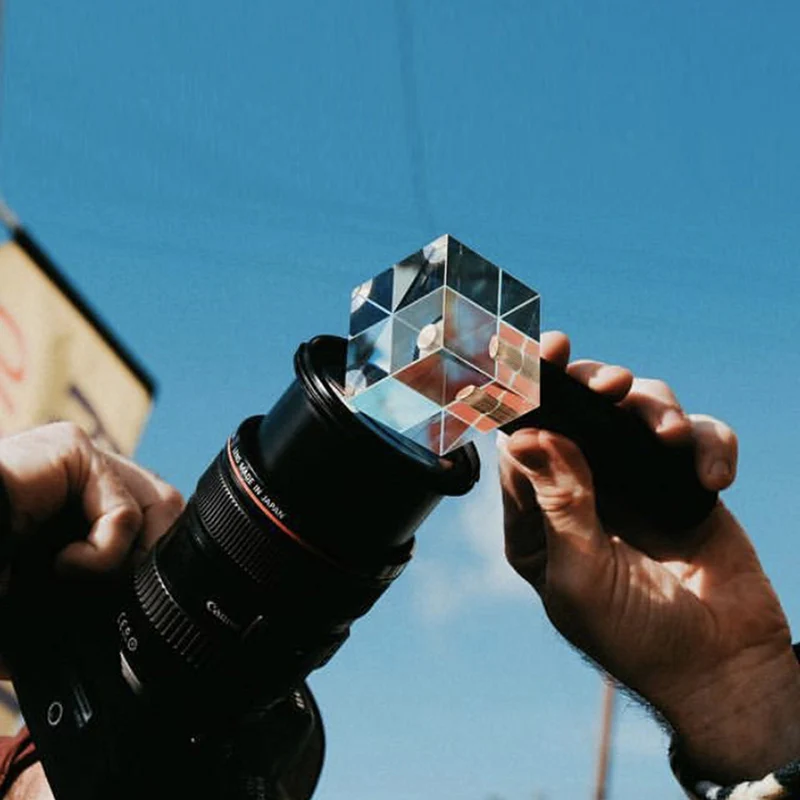 Vlogger хрустальный шар объектива DIY декоративные аксессуары для фотостудии фильтр