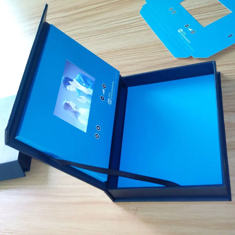 ЖК Видео поздравительная коробка карточка образец заказ случайный стиль зависит