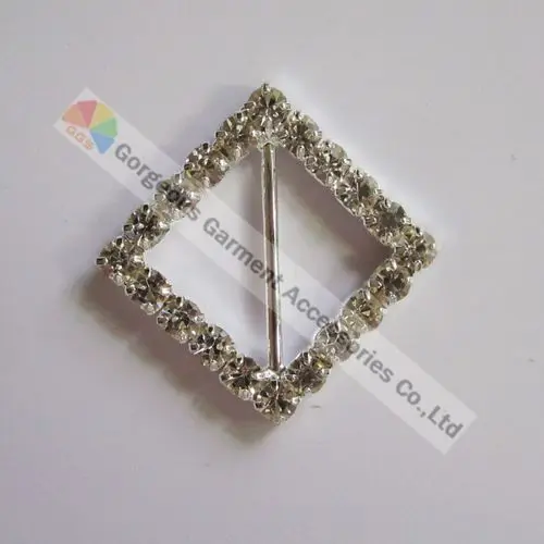 100 шт Алмазная форма Чешский прозрачный кристалл горный хрусталь слайд Пряжка