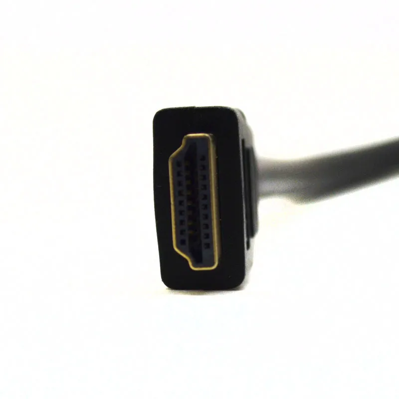 Двухсторонний Y образный HDMI разветвитель штекер на 2 гнезда кабель ПК/DVD