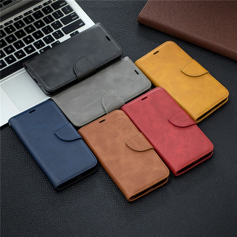 Чехол кошелек для Funda Xiaomi Redmi 5 6 6A 7 чехол из искусственной кожи с магнитной