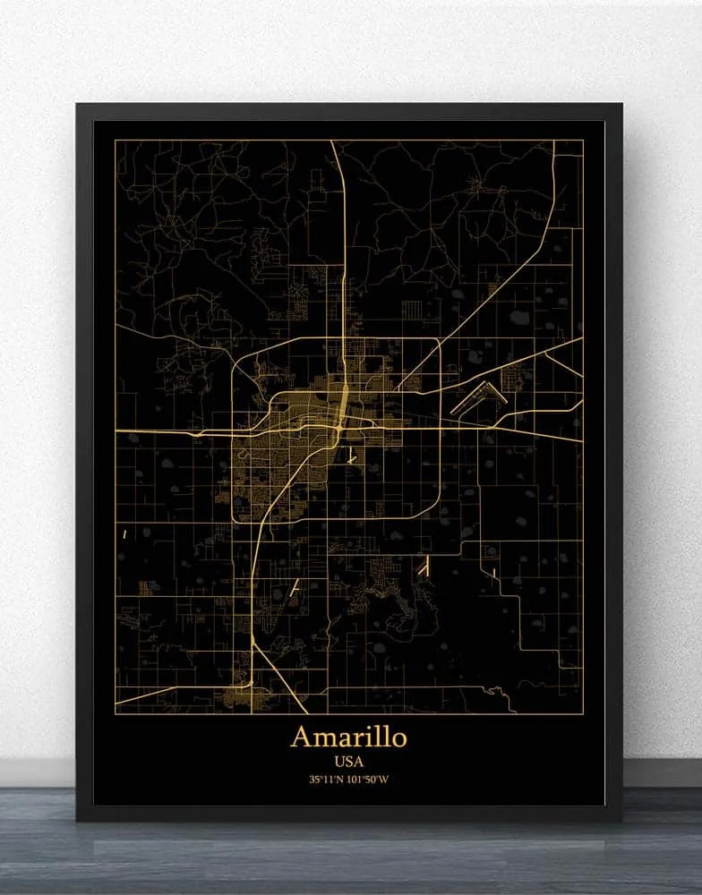 Карточный плакат из США с изображением буйвола Бостон кашпера Чарлстон Атланта