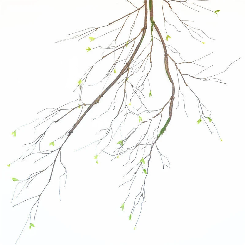 90 см поддельные ветви дерева ротанга Настоящее касание DIY Искусственные растения