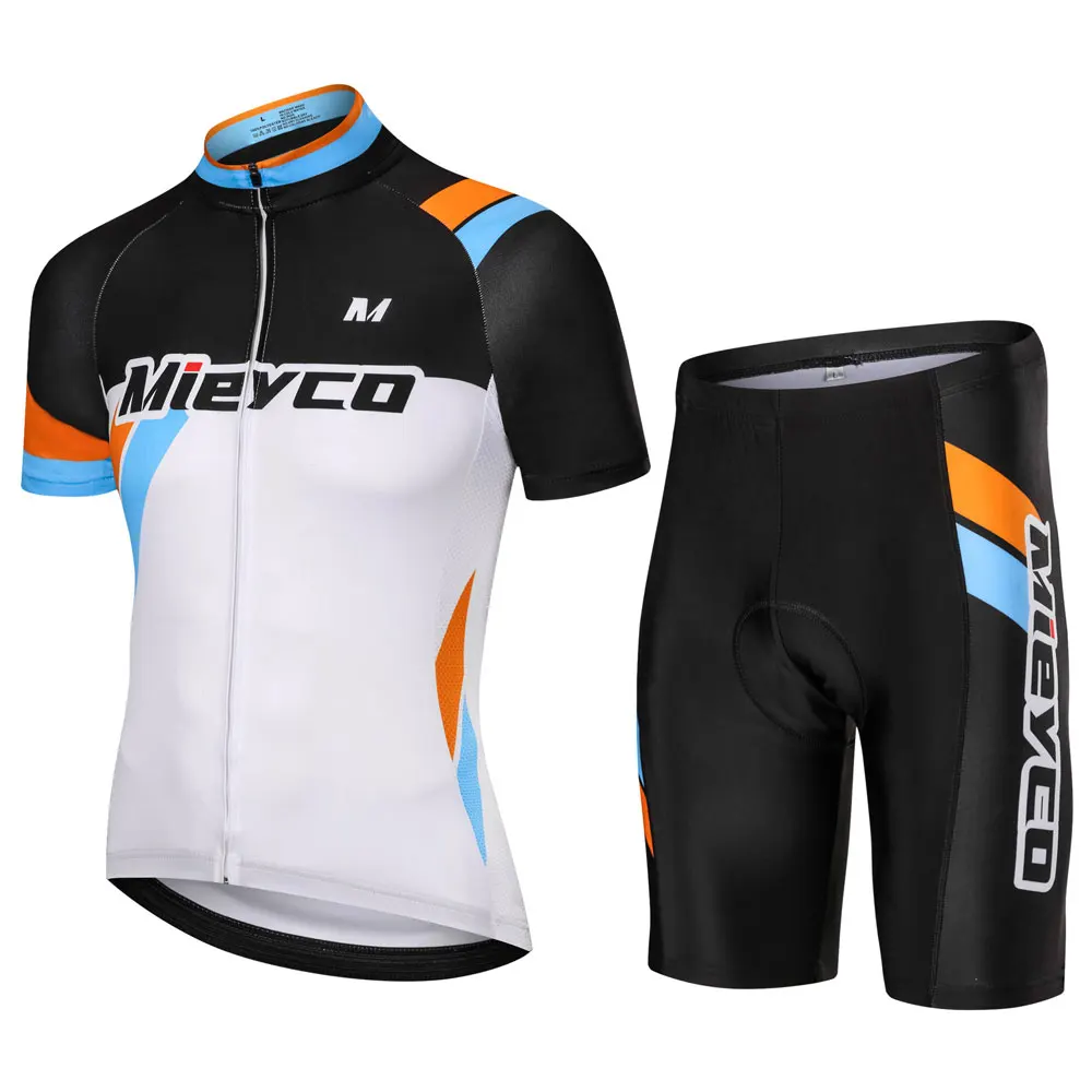 1 Мужская одежда для велоспорта, набор, Ropa Ciclismo, горный велосипед, команда, клуб, Джерси, штаны, мужская спортивная одежда для велоспорта, короткая футболка, одежда для велоспорта - Цвет: 1