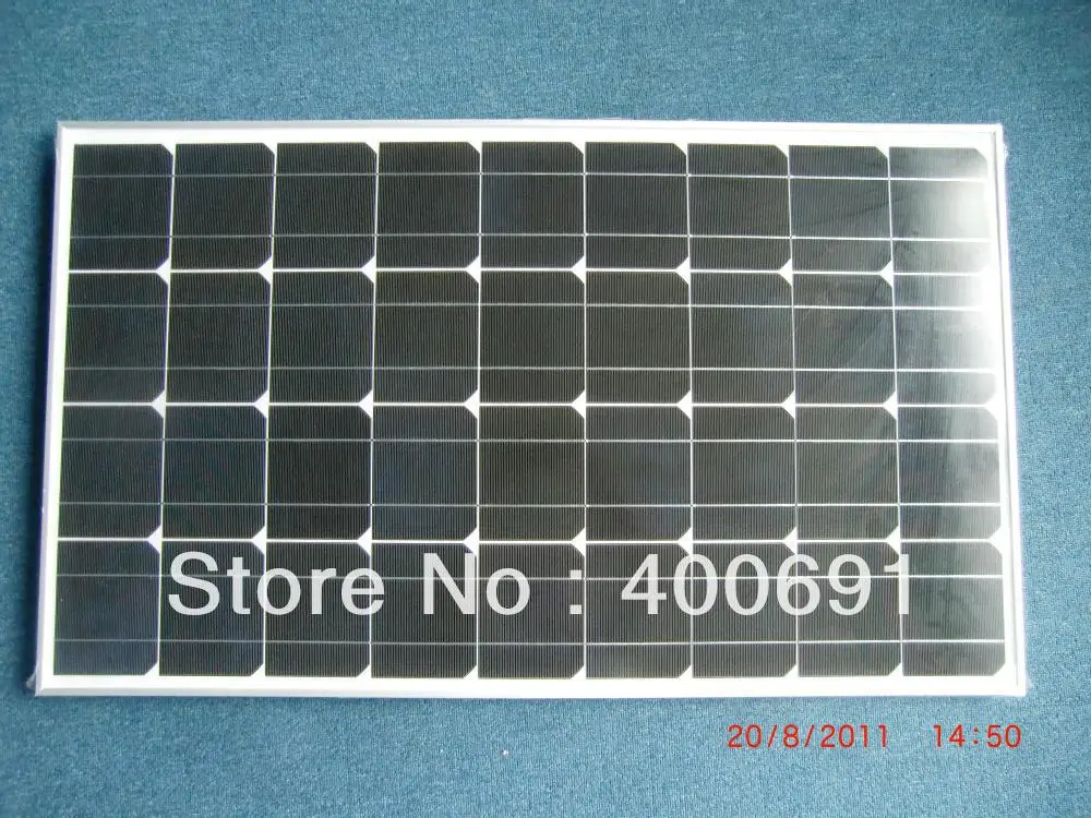 120 Вт 18В монокристаллическая солнечная панель модуль с 36 шт класс солнечных