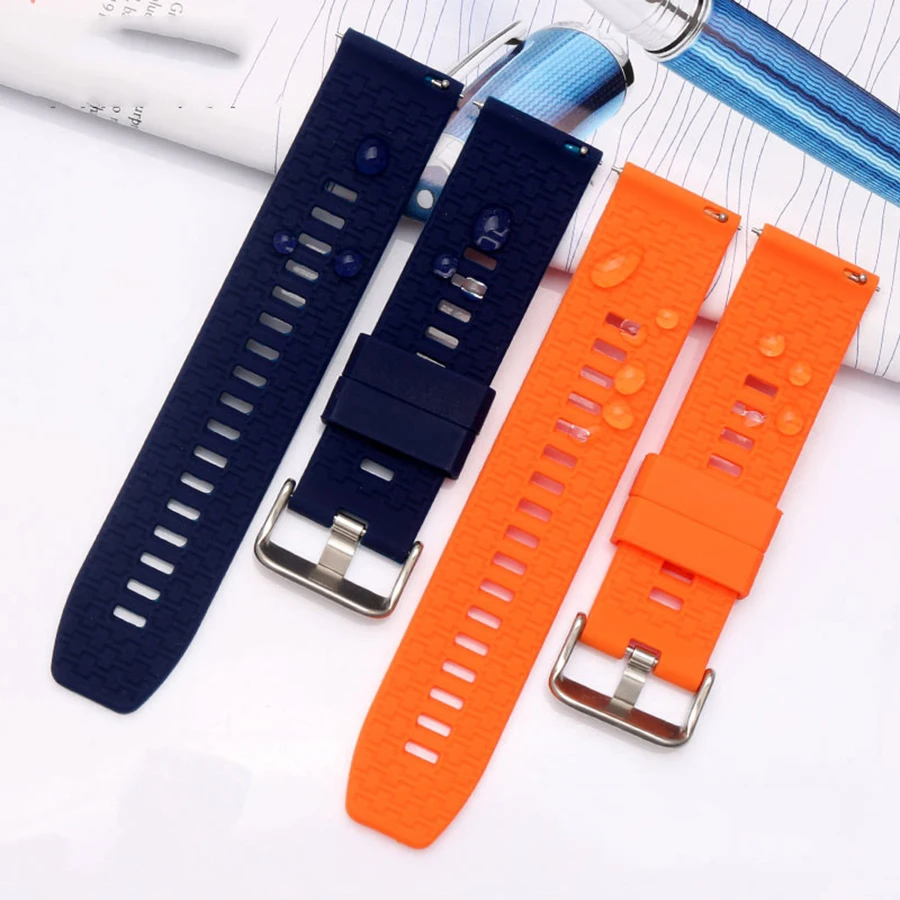 Ремешок силиконовый для Huawei Watch GT Active Band спортивный сменный Браслет Honor Magic 22