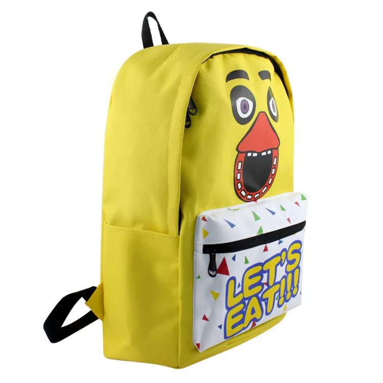 Красный FNAF Аниме Пять Ночей В Freddys С Уха Рюкзак Фредди Нейлоновый Рюкзак Сумка Школа Рюкзак Студент Студент Мешок Подарков Модный Путешествовать Спорт Уличный Кемпинг