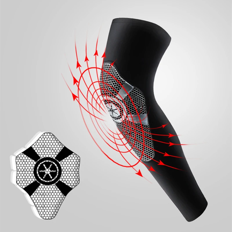 2 шт./пара Улучшенный наколенник защитный для баскетбольного велосипеда