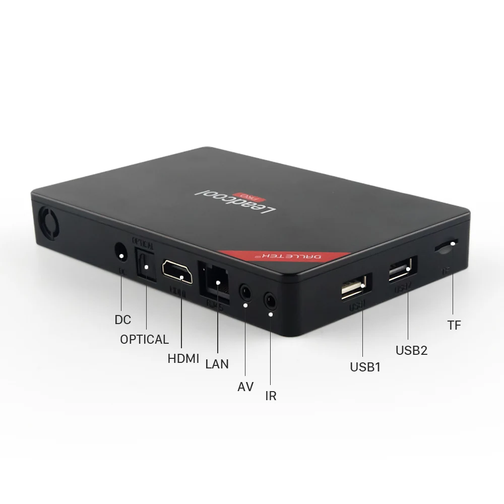 Leadcool Pro Android 8 1 ТВ приставка 2 + 16G/1 8G RK3229 четырехъядерный поддержка 4K H.265 декодер 4 GHz