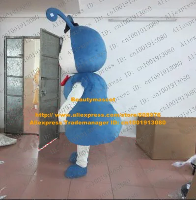 Милой голубой муравей крикет крышка григ костюм талисмана персонажа из