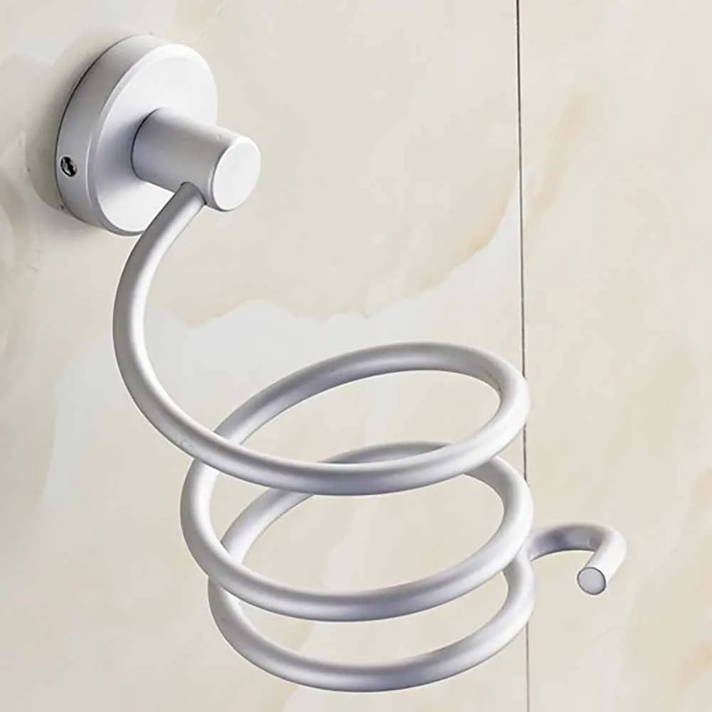 Фен хранения Держатели Бытовая сушилка удерживающий кронштейн Алюминий