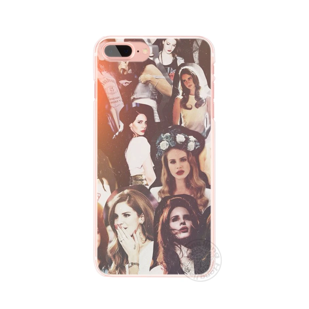 HAMEINUO Новый чехол для сотового телефона с рисунком Ланы Рей iphone 4 4s 5 SE 5c 6 6s 7 8 X plus|case