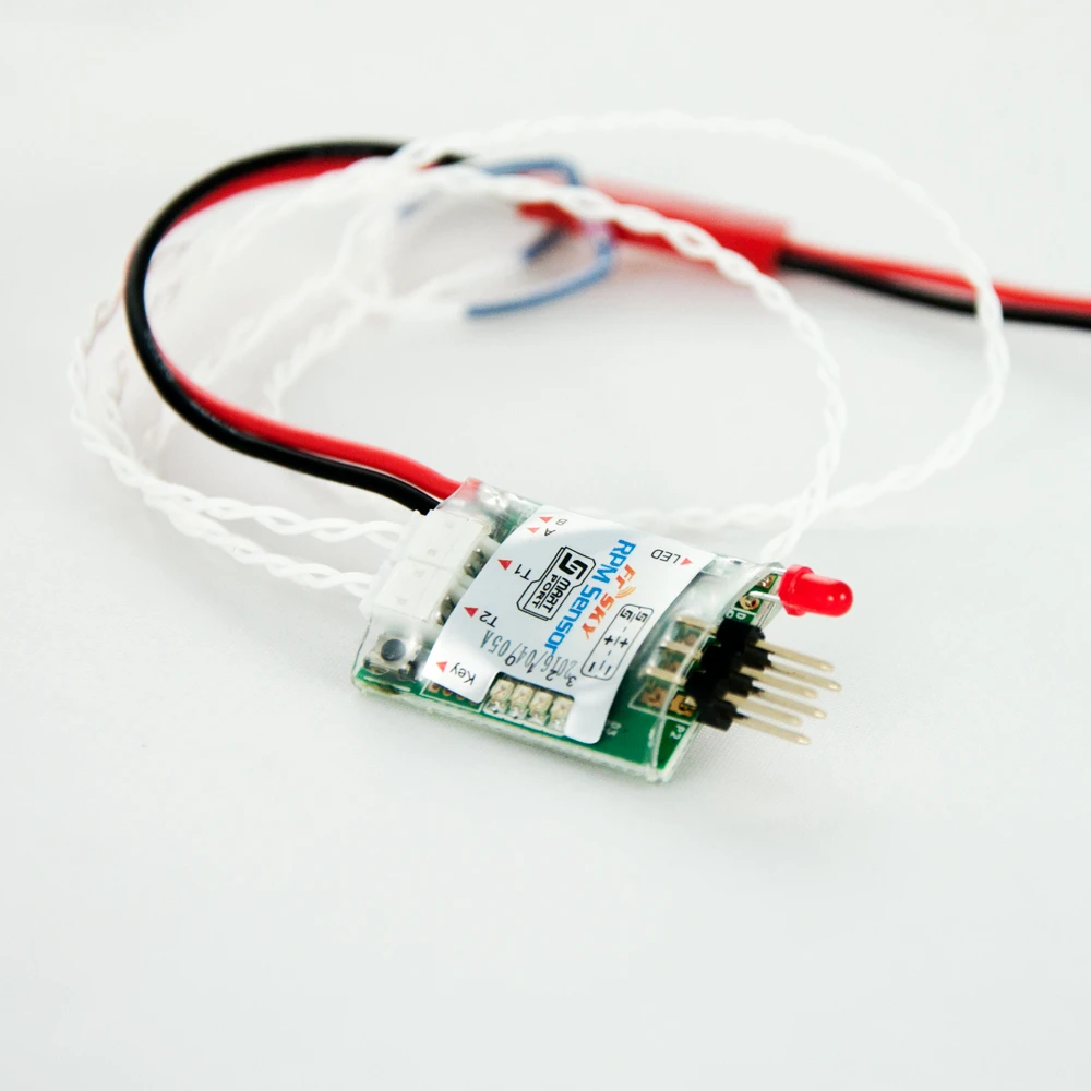 Смарт порт FrSky с датчиком температуры и об/мин|Детали аксессуары| |