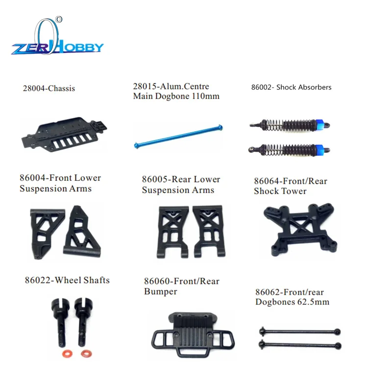 HSP RACING RC запасная часть автомобиля 1/16 SCALE Электрический внедорожный грузовик 94182