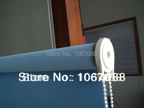 Новые кастомизированные жалюзи из 100% полиэстера небесно голубого цвета с