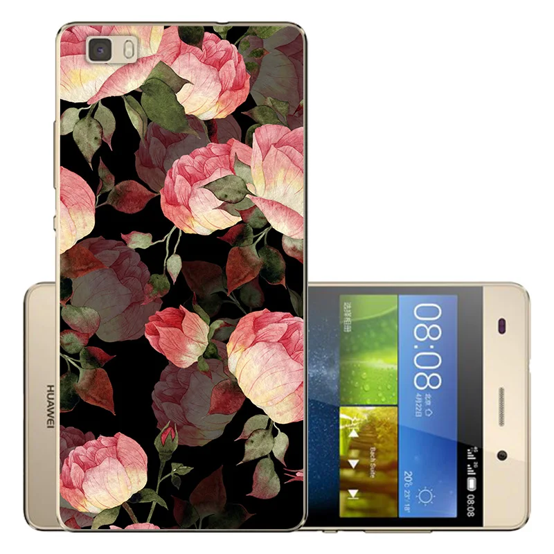 SCM CROWNPRO прозрачный чехол TPU для huawei P8 Lite чехол s силиконовый 5," для huawei P 8 Lite силиконовый чехол мягкий P8lite для телефона - Цвет: SCM