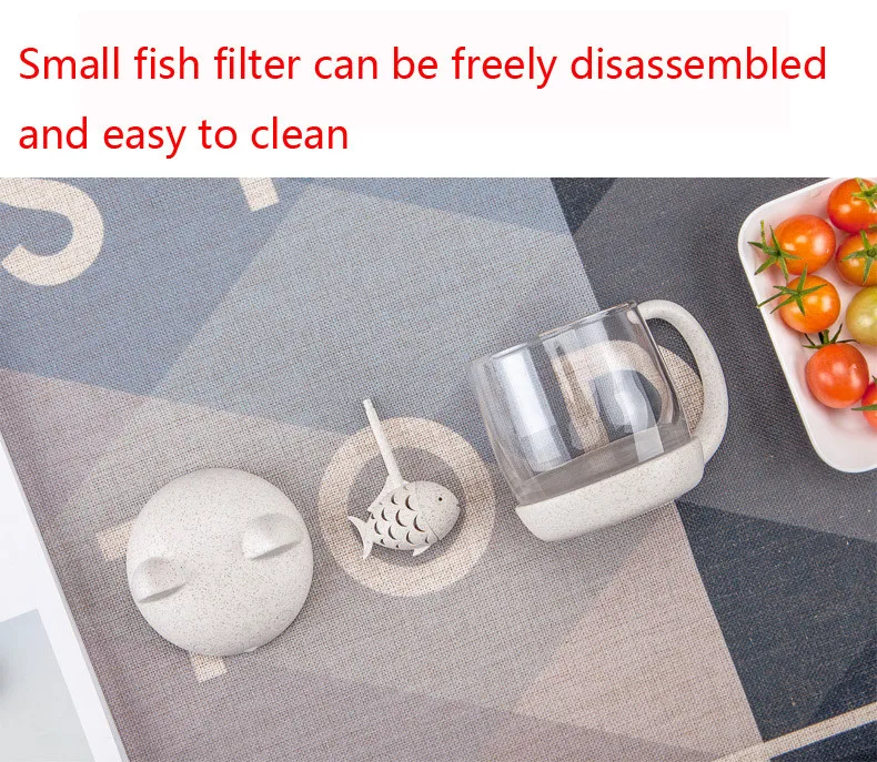 New Creative Tea Strainer Cat Monkey Tea Infuser Cup Grasses Teapot Teabags for Tea& Coffee Filter Drinkware Christmas Gift fk4