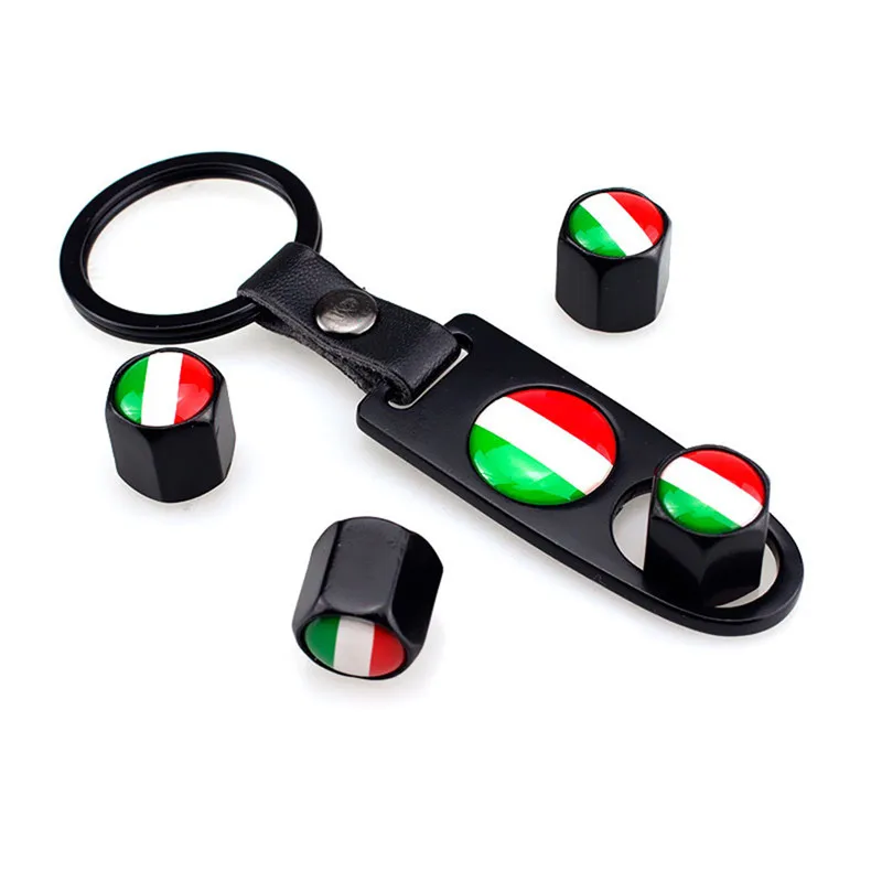 CARPRIE шток клапана шины автомобиля крышки Универсальный флагом Италии вентиля