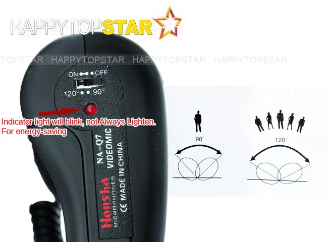 Профессиональный стерео направленный микрофон NA Q7 Shotgun DV для Canon 6D2 6D 5D4 80D 5D Mark II III