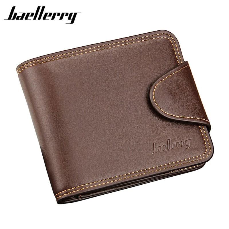 Baellerry письмо Для мужчин Женские Кошельки короткие человек из искусственной кожи