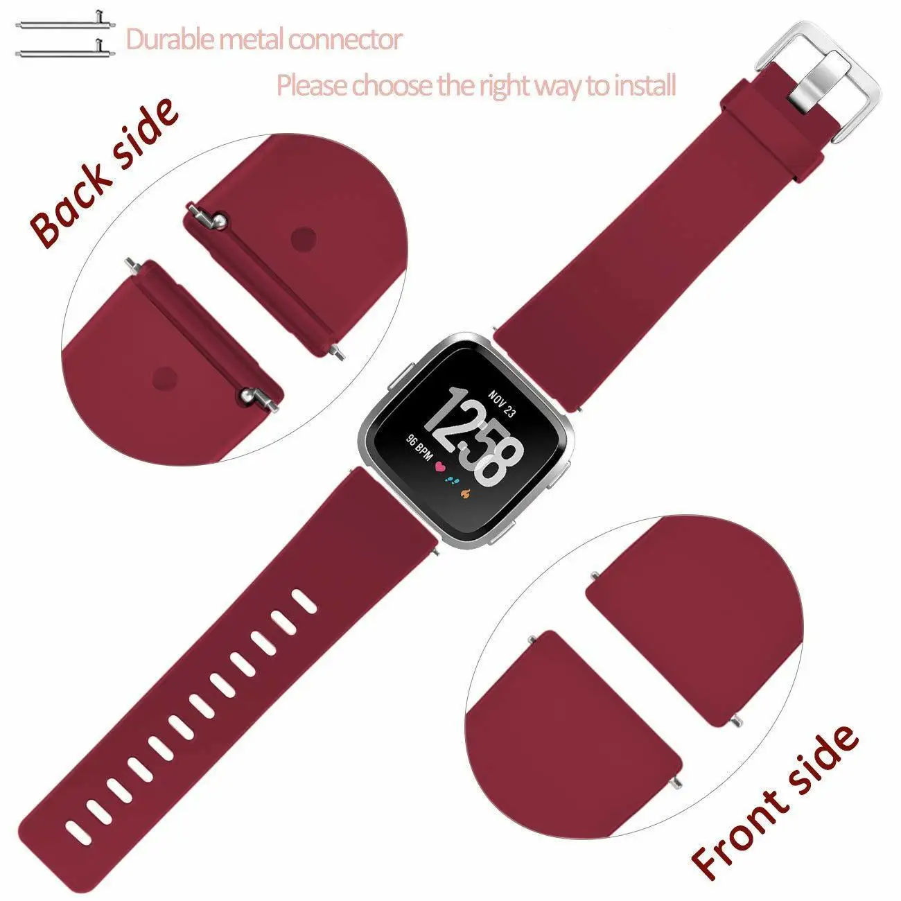 Duszake ремешок для Fitbit Versa Lite ремешок для Fitbit Versa Edition Мягкая замена для силиконового ремешка Браслет для Fitbit Versa
