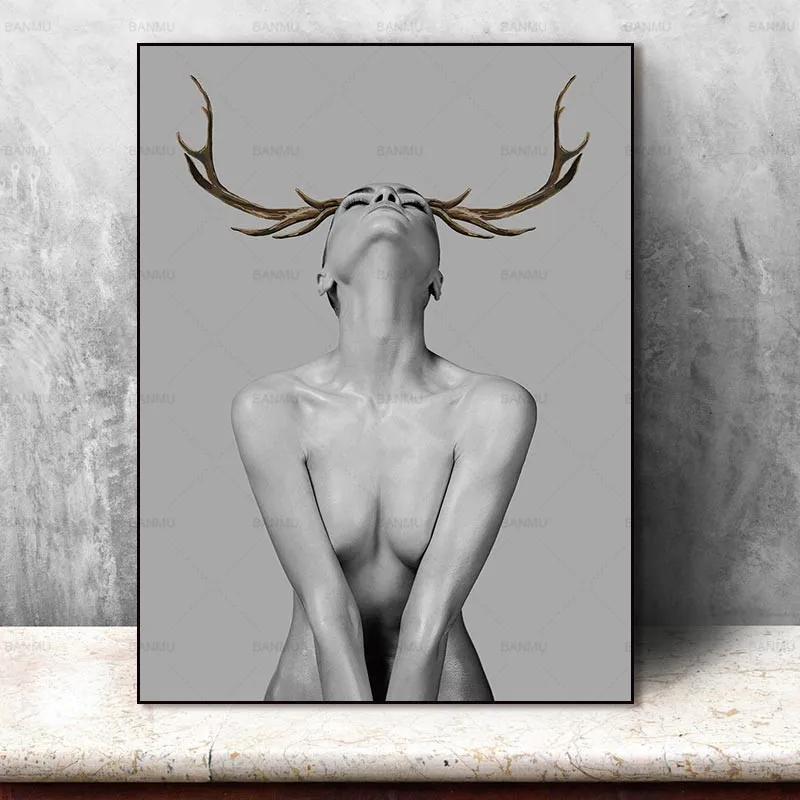 

Wall poster Canvas Painting Pictures no frame abstract painting art prints figure on canvas home decoration for living room