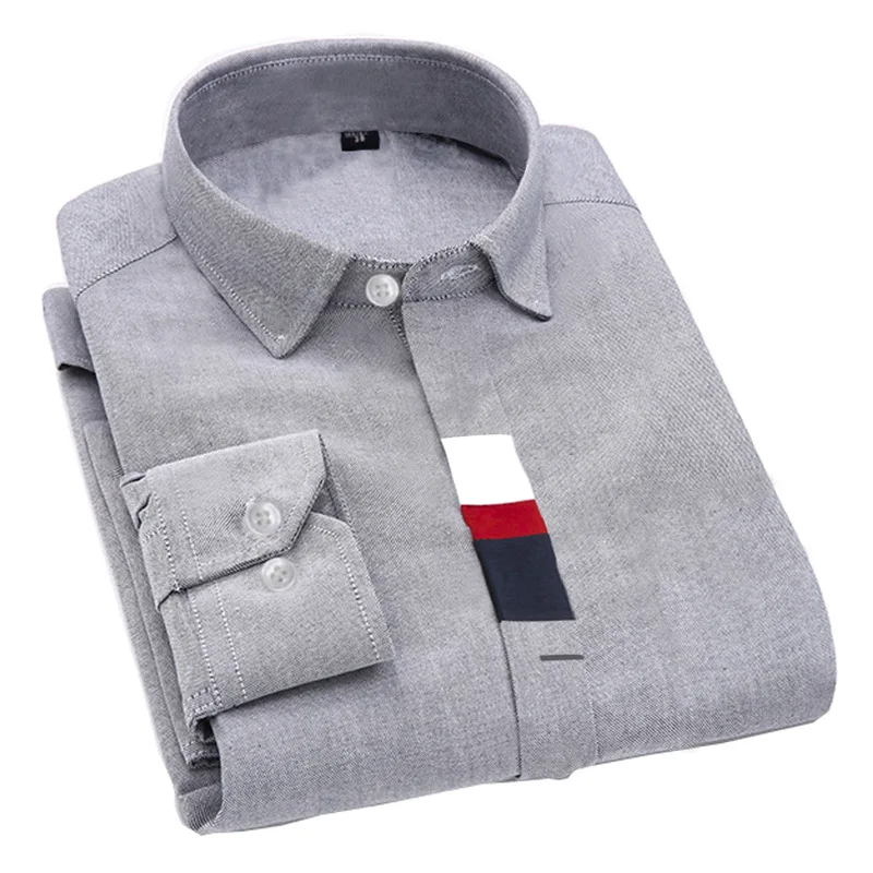 2017 Повседневное социальных официальная рубашка Для мужчин с длинными рукавами