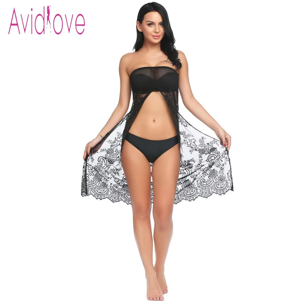 Avidlove сексуальное нижнее белье Эротическое Белье для сна Открытое Спереди Babydoll