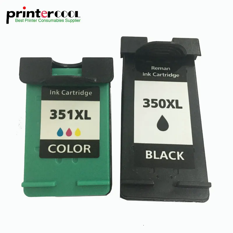 einkshop 350xl 351xl Refilled Ink Cartridge Replacement for HP 350 XL 351 Photosmart C4200 C4480 C4580 C4380 C4400 C5200 | Компьютеры и