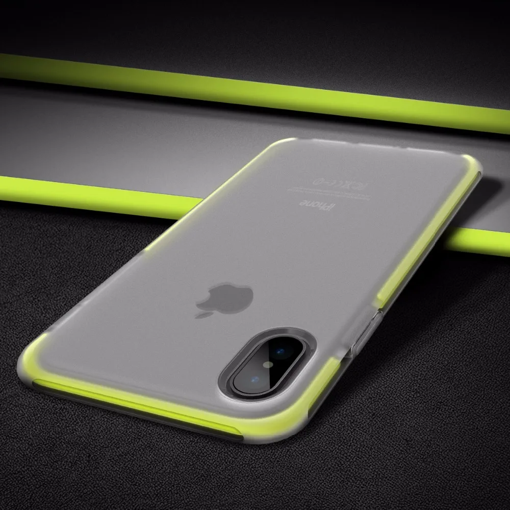 Для iPhone X XS Max чехол+ закаленное стекло роскошный ТПУ Гибридный прозрачный чехол для iPhone XR чехол Защитная пленка