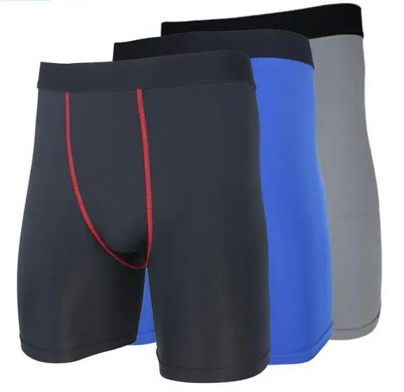 Мужские компрессионные колготки базовый слой шорты коробка|base layer shorts|layered shortsmen
