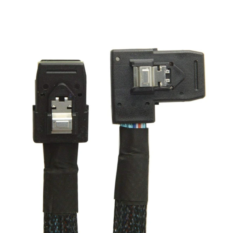 Сверхтонкий плоский левый и Угловой кабель для передачи данных 80 см 90 градусов Mini