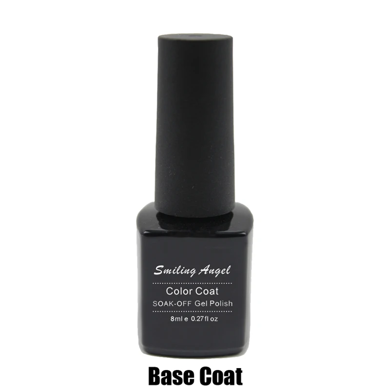 Base Coat 1 шт. УФ гель Лаки для ногтей long-lasting Гели для ногтей шелушиться выдерживает-светодиодные лампы Bling косметический лидер Цвет гель-лак 8 мл Защита окружающей среды - Цвет: Base Coat