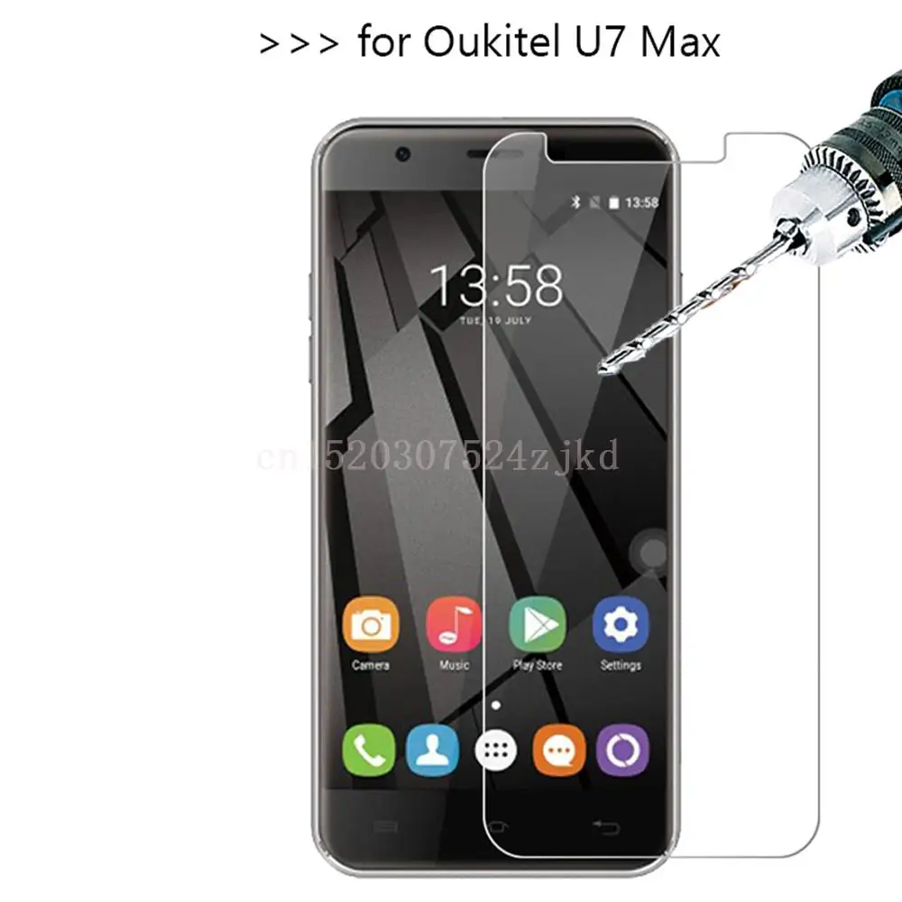 

Закаленное стекло 9H для смартфона Oukitel U7 MAX 2.5D защитное стекло высокого качества для экрана Oukitel U7MAX