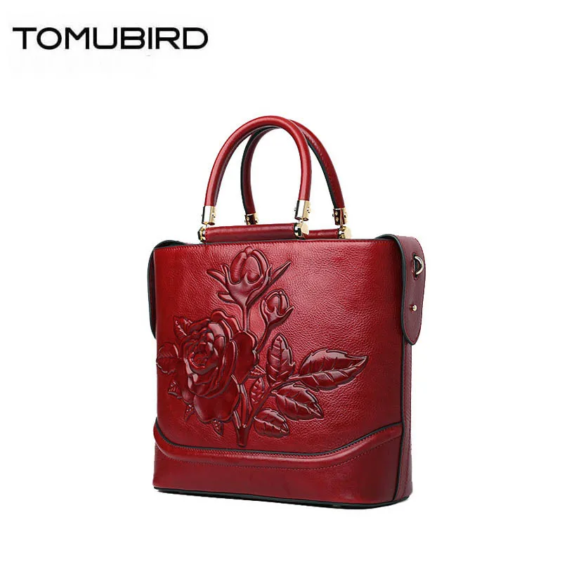 TOMUBIRD 2019 новая улучшенная кожаная тисненая дизайнерская известная Брендовая