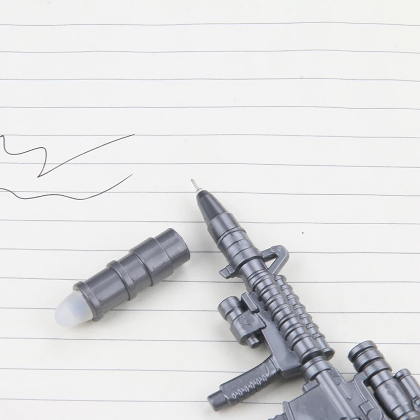 Креативная Классическая гелевая ручка-модель пулемета/ручка хорошего