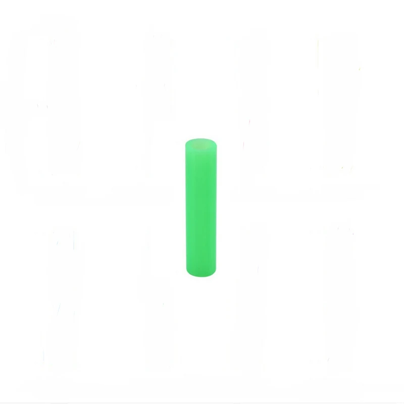 green Hoomall красочные соломенные силиконовые рукава с многоразовыми питьевой соломинкой бар поставки зубы ударопрочный нержавеющая сталь соломы - Цвет: green